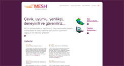 Desktop Screenshot of mesh.com.tr