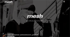 Desktop Screenshot of mesh.co.uk